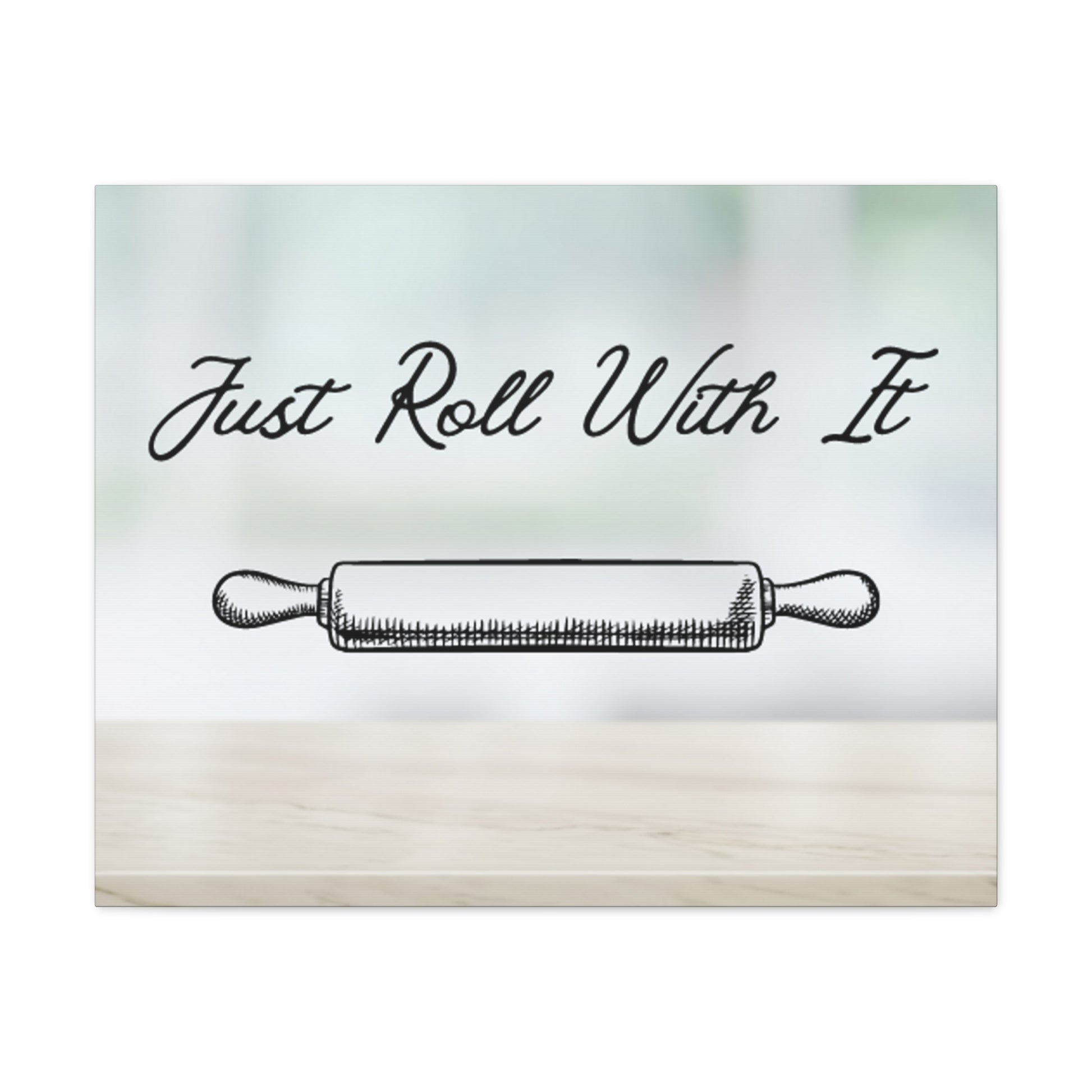 "Just Roll With It" Wall Art - Weave Got Gifts - Unique Gifts You Won’t Find Anywhere Else!