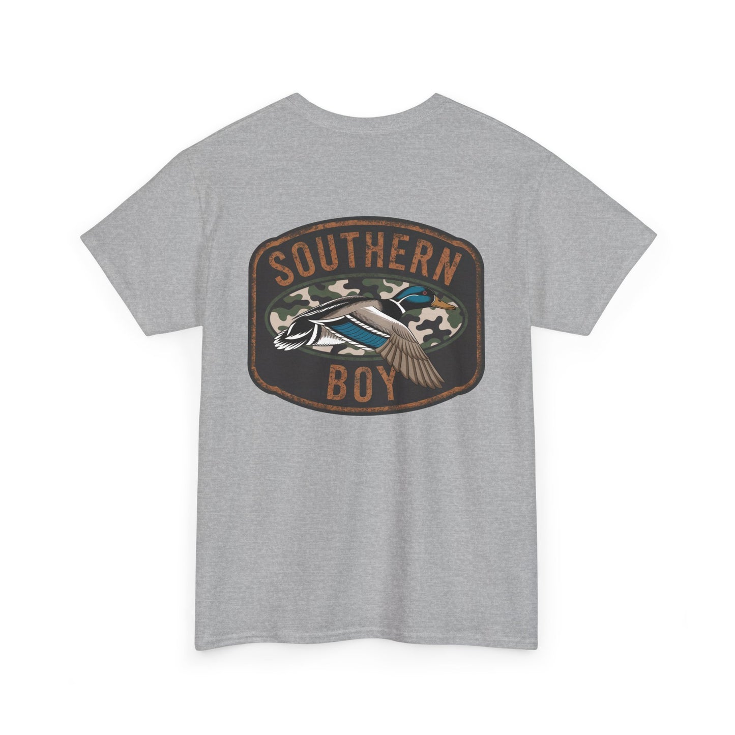 duck hunting t shirt southern boy vintage camo

