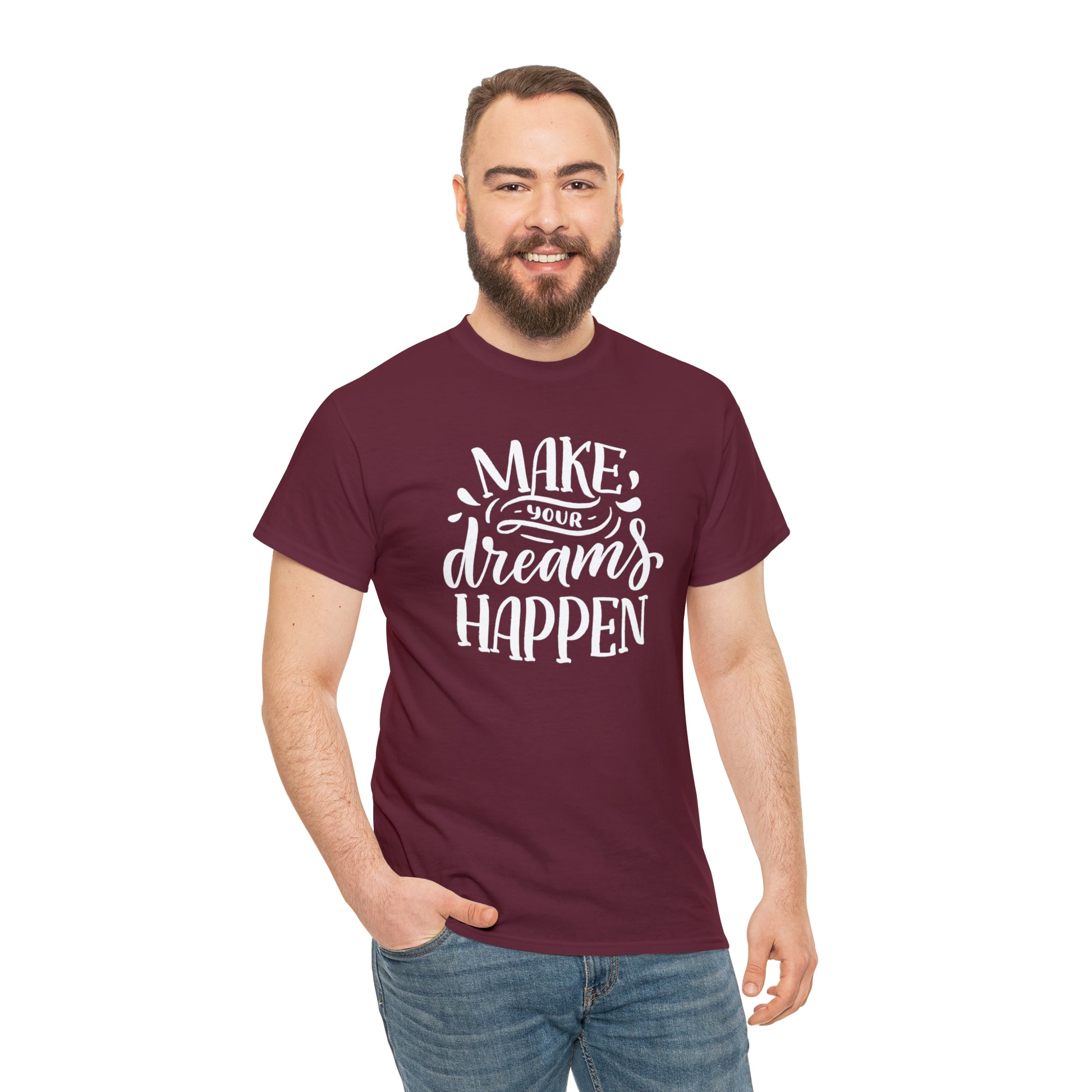 "Make Your Dreams Happen" T-Shirt - Weave Got Gifts - Unique Gifts You Won’t Find Anywhere Else!