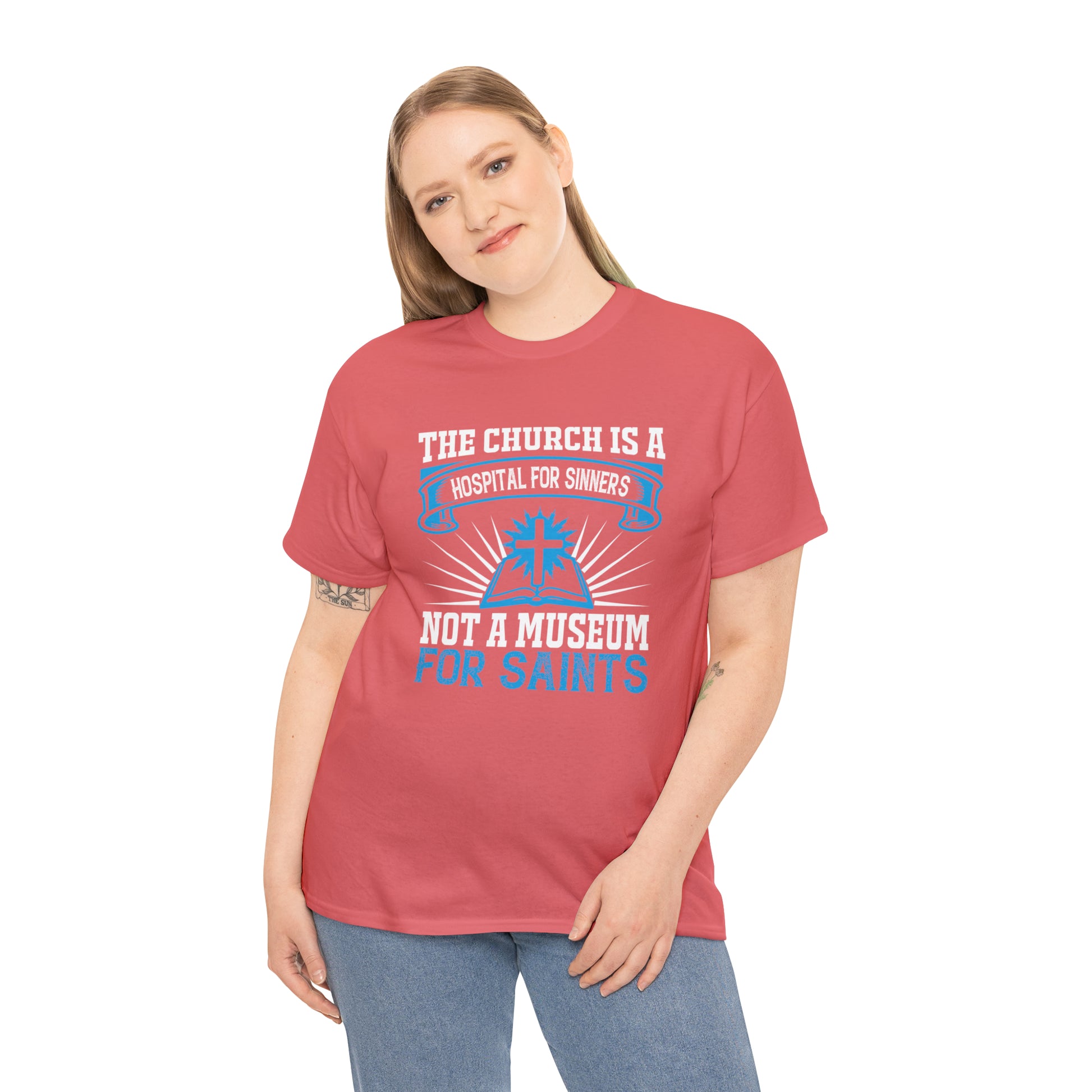 "Church Is A Hospital For Sinners" T-Shirt - Weave Got Gifts - Unique Gifts You Won’t Find Anywhere Else!