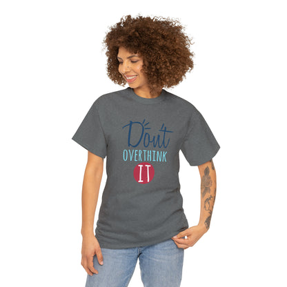Classic fit overthink t-shirt for casual everyday wear
