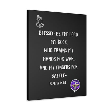 "Blessed Be The Lord" Custom Canvas Sign - Weave Got Gifts - Unique Gifts You Won’t Find Anywhere Else!