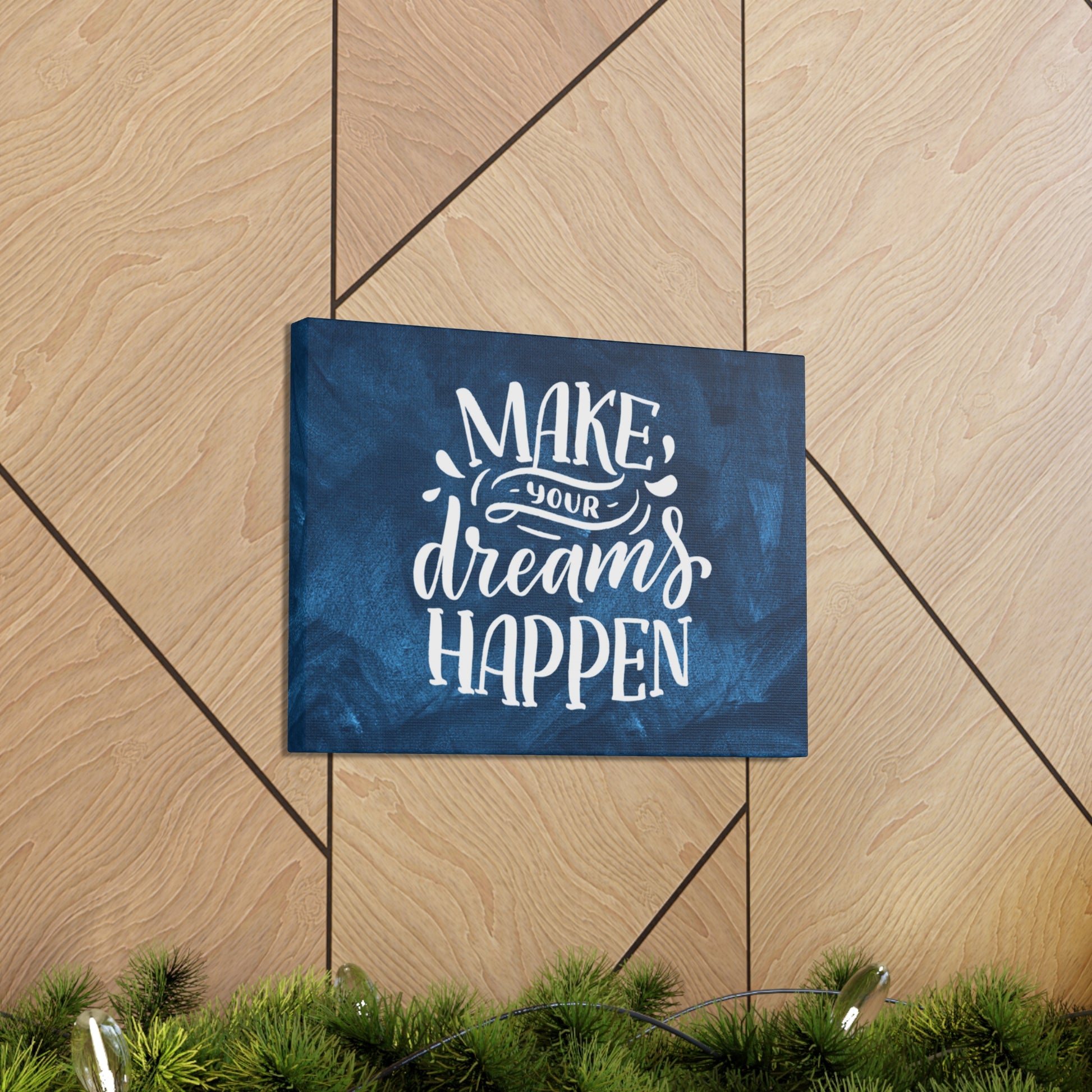 "Make Your Dreams Happen" Wall Art - Weave Got Gifts - Unique Gifts You Won’t Find Anywhere Else!