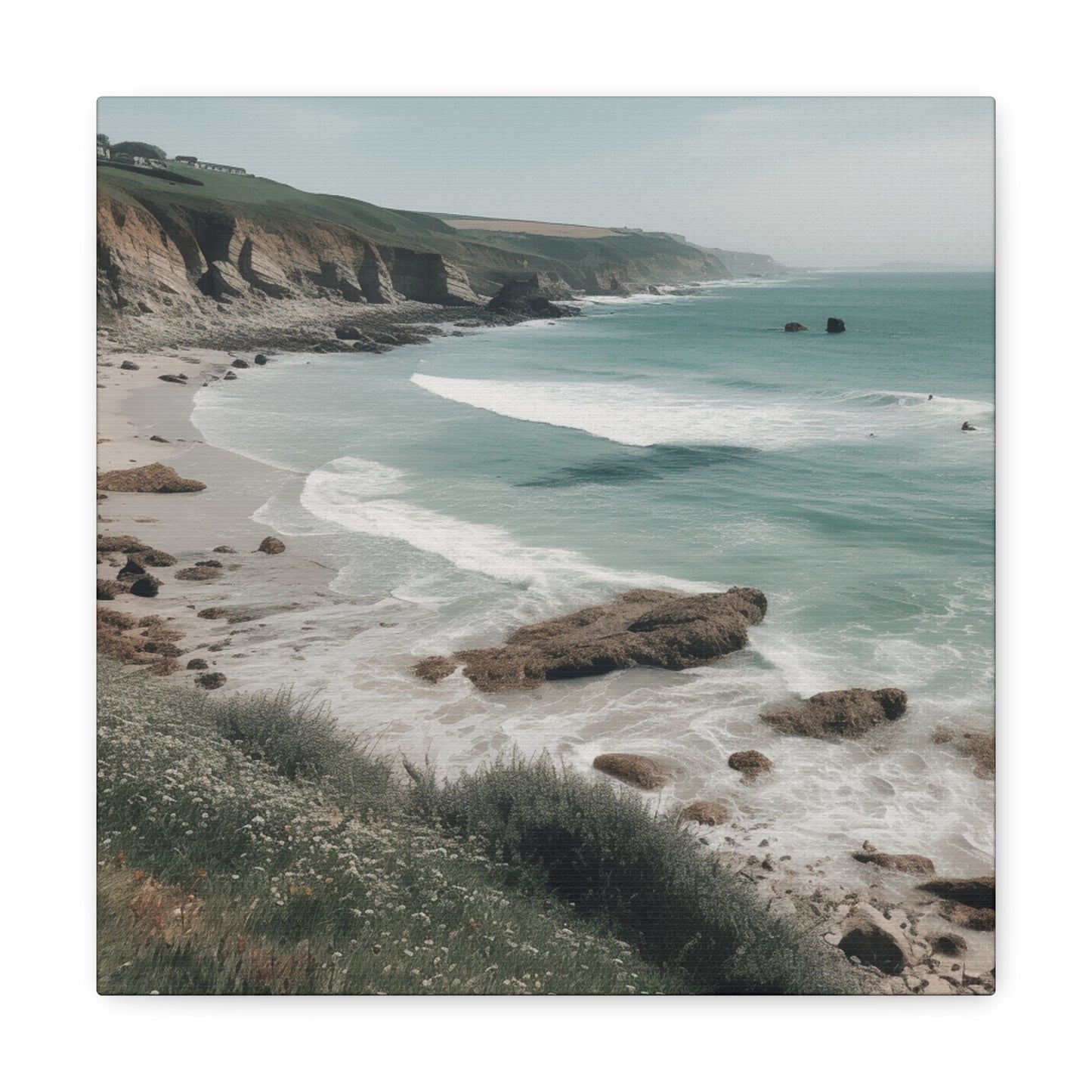 "Coastal Serenity" Wall Art - Weave Got Gifts - Unique Gifts You Won’t Find Anywhere Else!