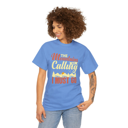"The Mountains Are Calling" T-Shirt - Weave Got Gifts - Unique Gifts You Won’t Find Anywhere Else!
