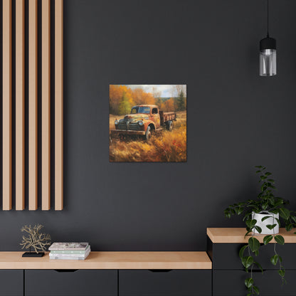 "Fall Farm Rustic Truck" Wall Art - Weave Got Gifts - Unique Gifts You Won’t Find Anywhere Else!