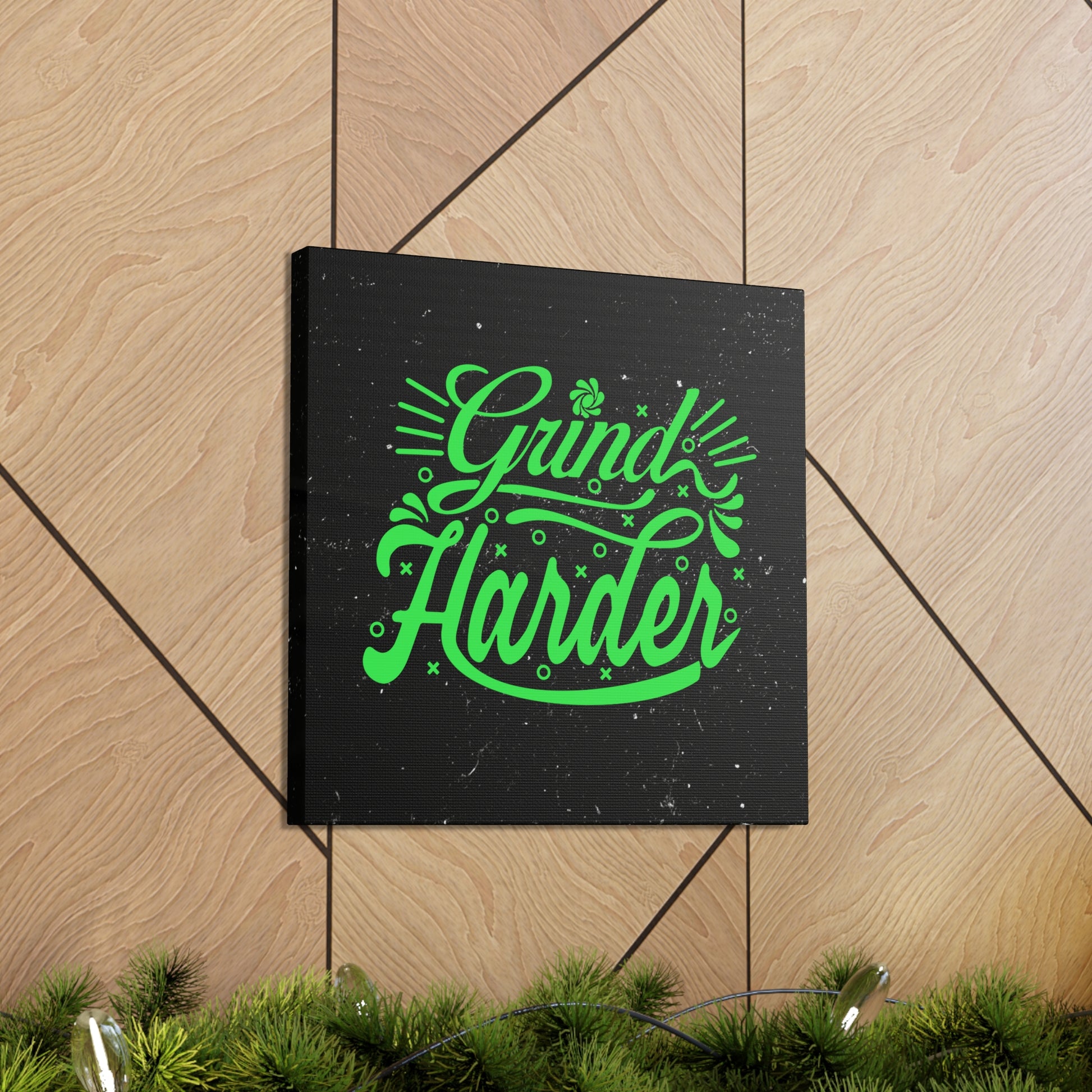 "Grind Harder" Wall Art - Weave Got Gifts - Unique Gifts You Won’t Find Anywhere Else!