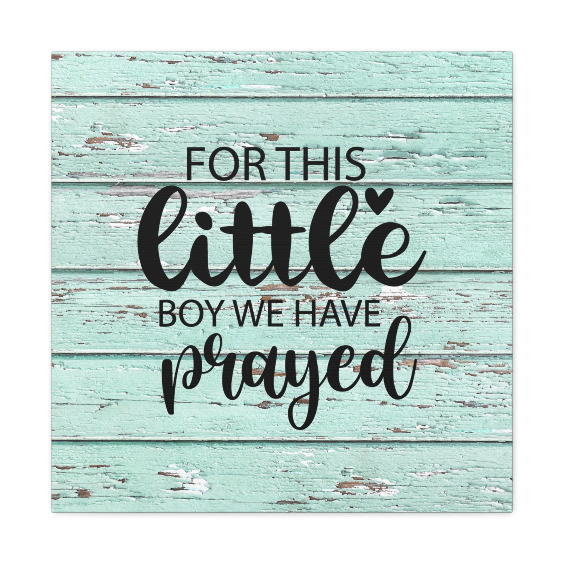 "For This Little Boy, We Have Prayed" Wall Art - Weave Got Gifts - Unique Gifts You Won’t Find Anywhere Else!