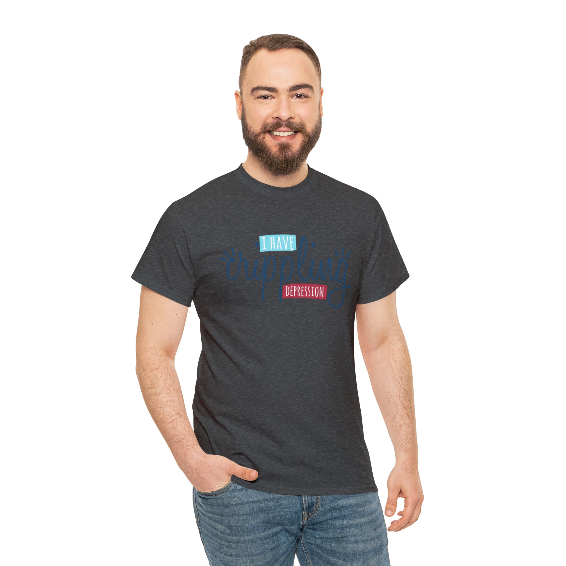 "I Have Crippling Depression" T-Shirt - Weave Got Gifts - Unique Gifts You Won’t Find Anywhere Else!