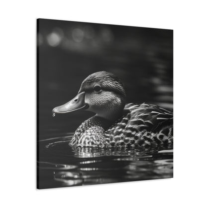 "Black & White Mallard Photo" Wall Art - Weave Got Gifts - Unique Gifts You Won’t Find Anywhere Else!