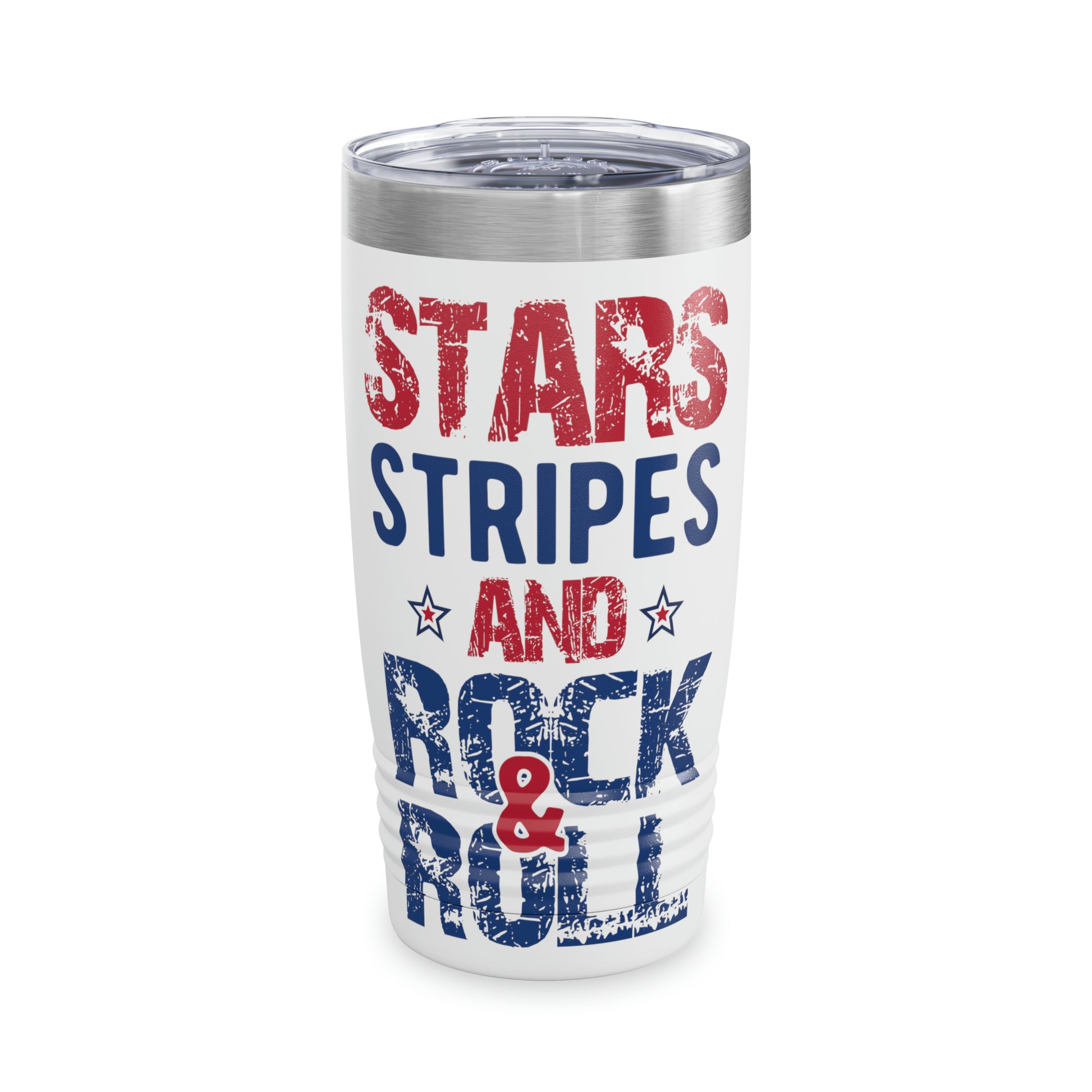 "Stars, Stripes And Rock & Roll" Tumbler - Weave Got Gifts - Unique Gifts You Won’t Find Anywhere Else!