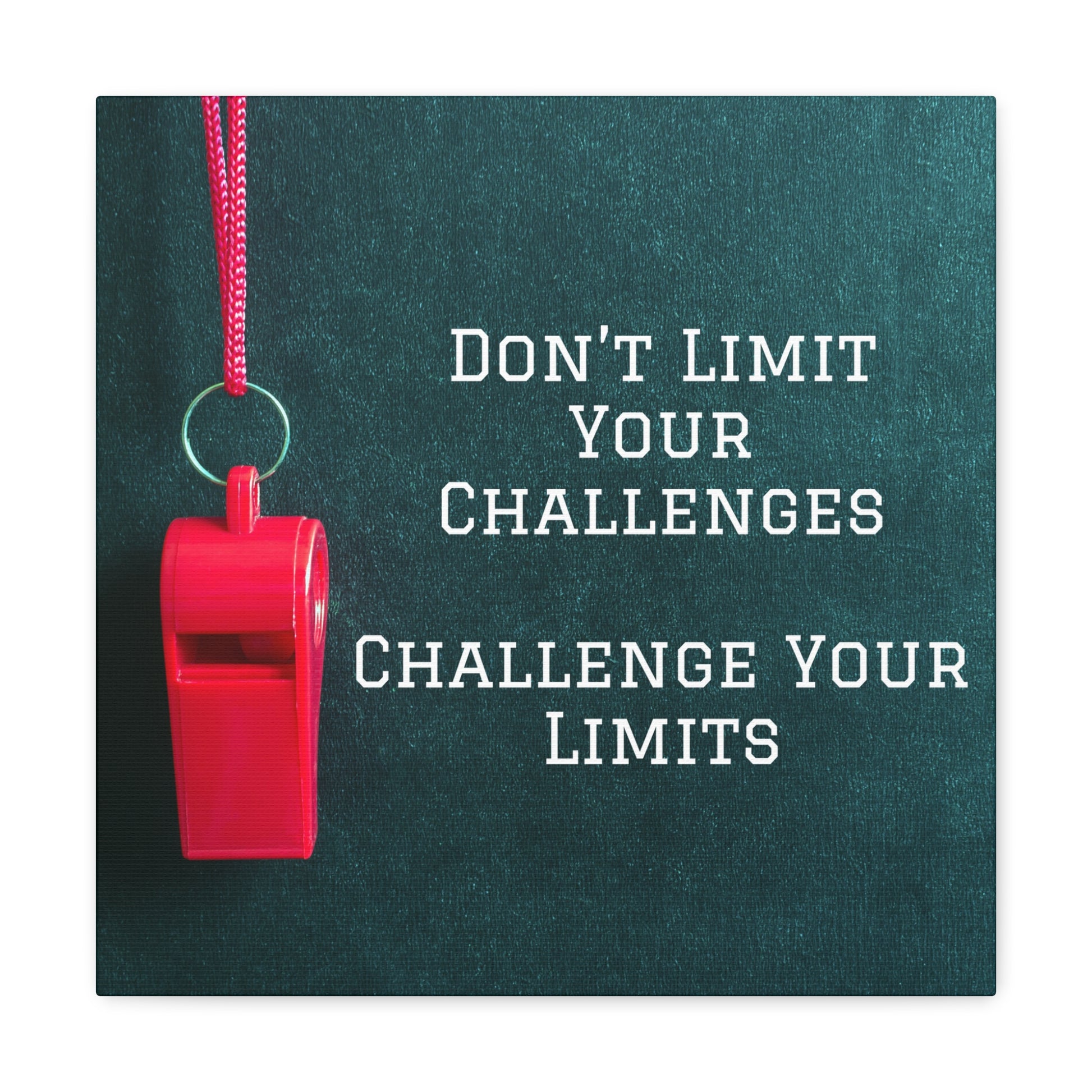 "Don't Limit Your Challenges" Wall Art - Weave Got Gifts - Unique Gifts You Won’t Find Anywhere Else!