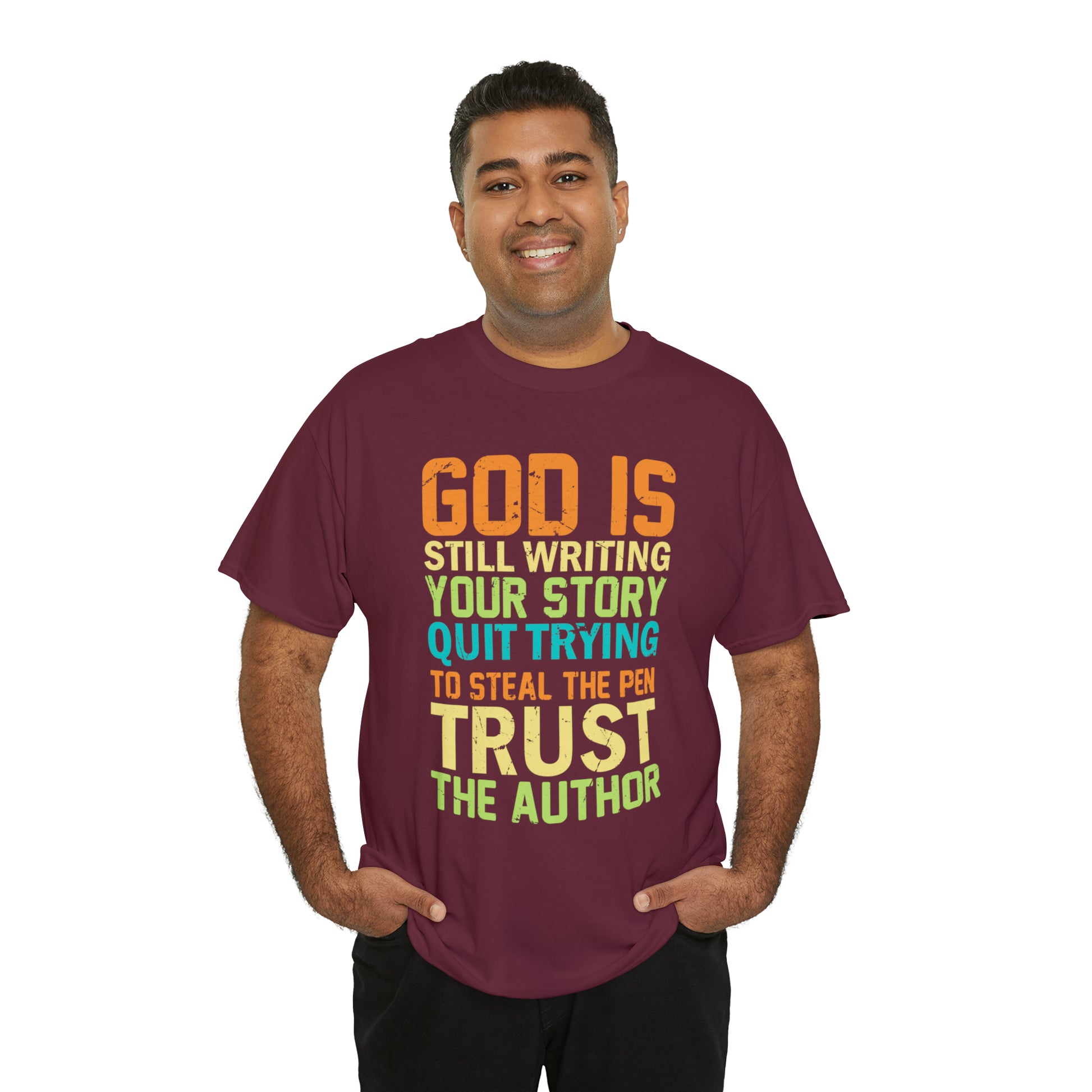 "God Is Still Writing Your Story" T-Shirt - Weave Got Gifts - Unique Gifts You Won’t Find Anywhere Else!