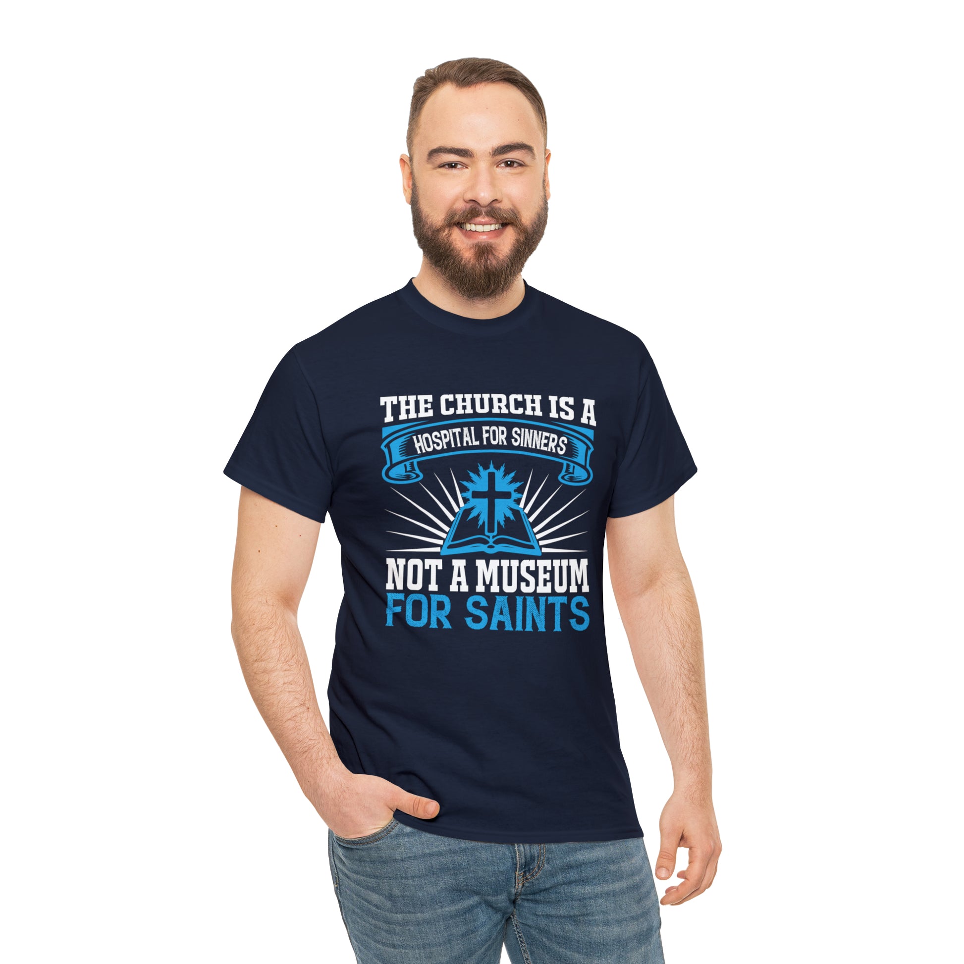 "Church Is A Hospital For Sinners" T-Shirt - Weave Got Gifts - Unique Gifts You Won’t Find Anywhere Else!