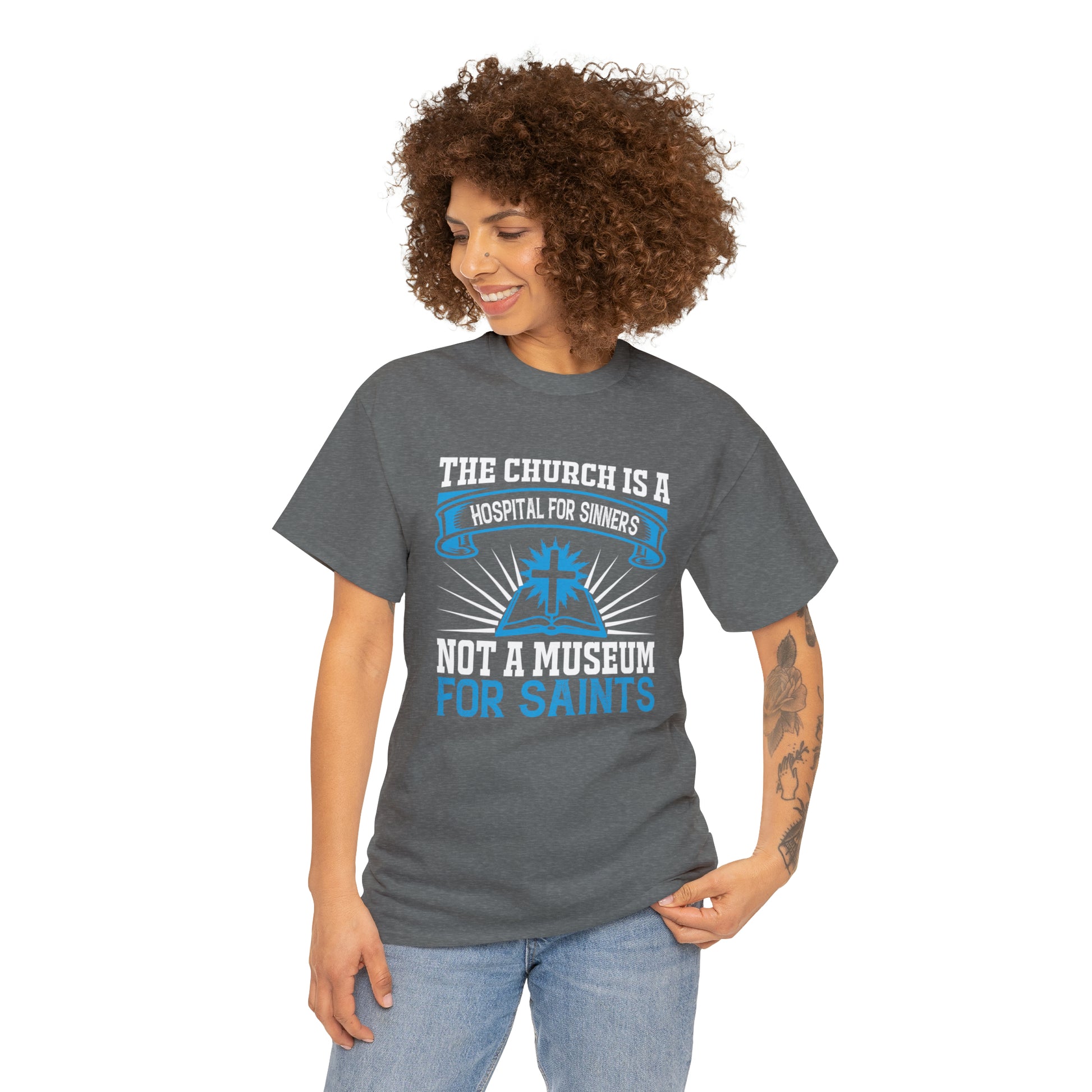 "Church Is A Hospital For Sinners" T-Shirt - Weave Got Gifts - Unique Gifts You Won’t Find Anywhere Else!