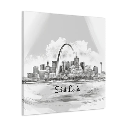 "Saint Louis Skyline" Wall Art - Weave Got Gifts - Unique Gifts You Won’t Find Anywhere Else!