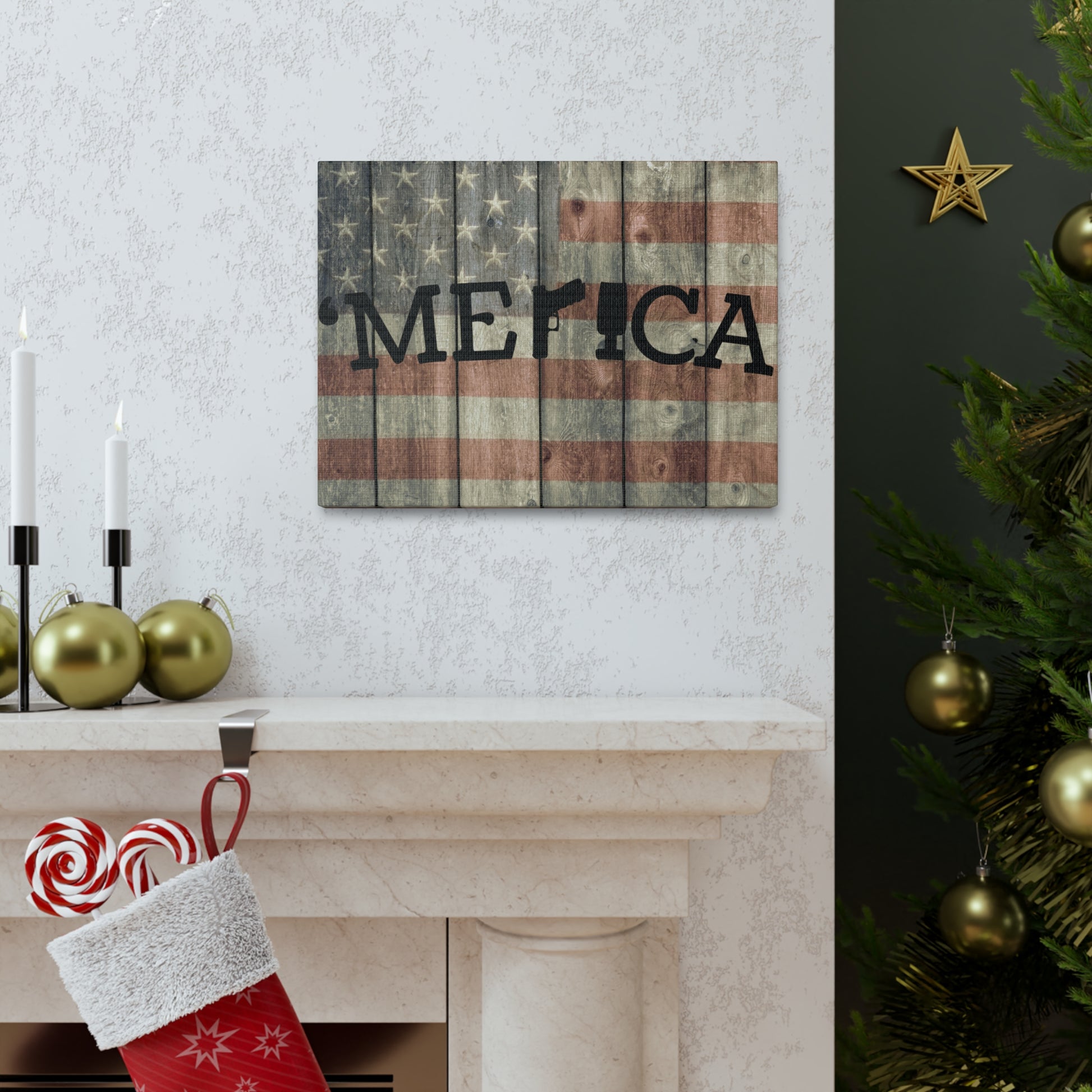 "Merica" Wall Art - Weave Got Gifts - Unique Gifts You Won’t Find Anywhere Else!