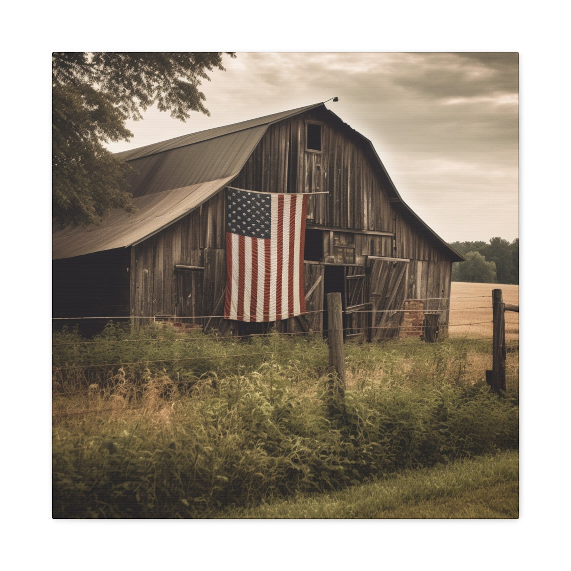 "American Farm" Wall Art - Weave Got Gifts - Unique Gifts You Won’t Find Anywhere Else!