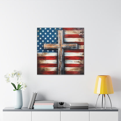 "Faith & Freedom" Wall Art - Weave Got Gifts - Unique Gifts You Won’t Find Anywhere Else!