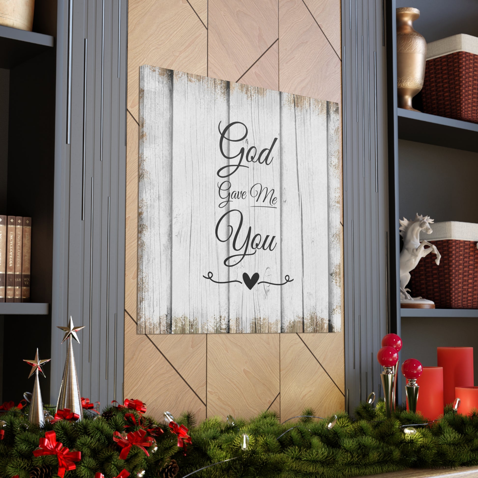 "God Gave Me You" Wall Art - Weave Got Gifts - Unique Gifts You Won’t Find Anywhere Else!
