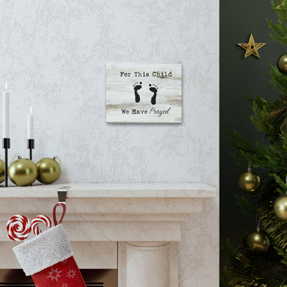 "For This Child, We Have Prayed" Wall Art - Weave Got Gifts - Unique Gifts You Won’t Find Anywhere Else!