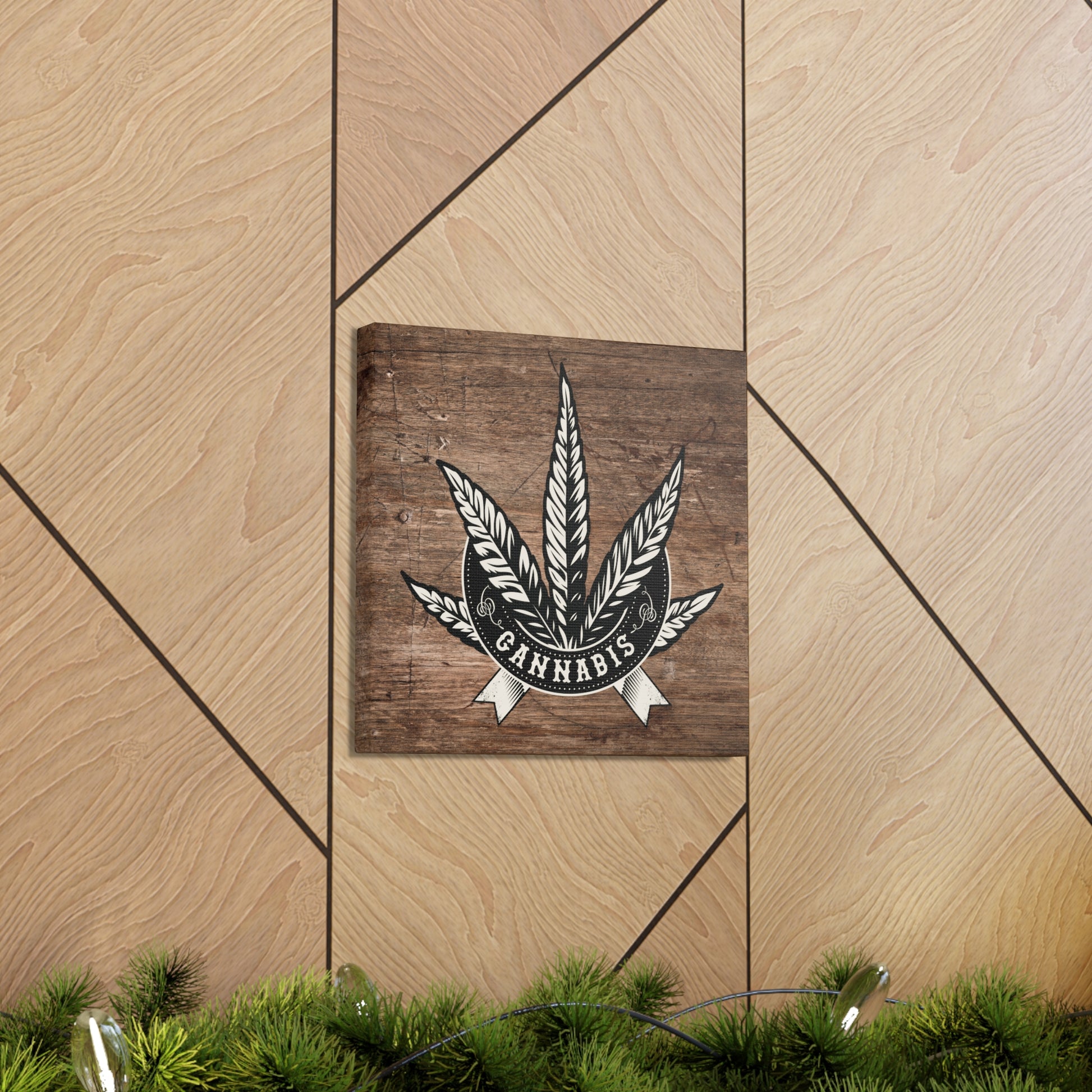 "Vintage Cannabis" Wall Art - Weave Got Gifts - Unique Gifts You Won’t Find Anywhere Else!