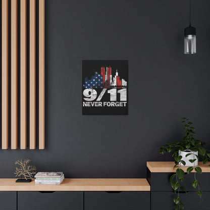 Never Forget 9/11 Canvas Wall Art