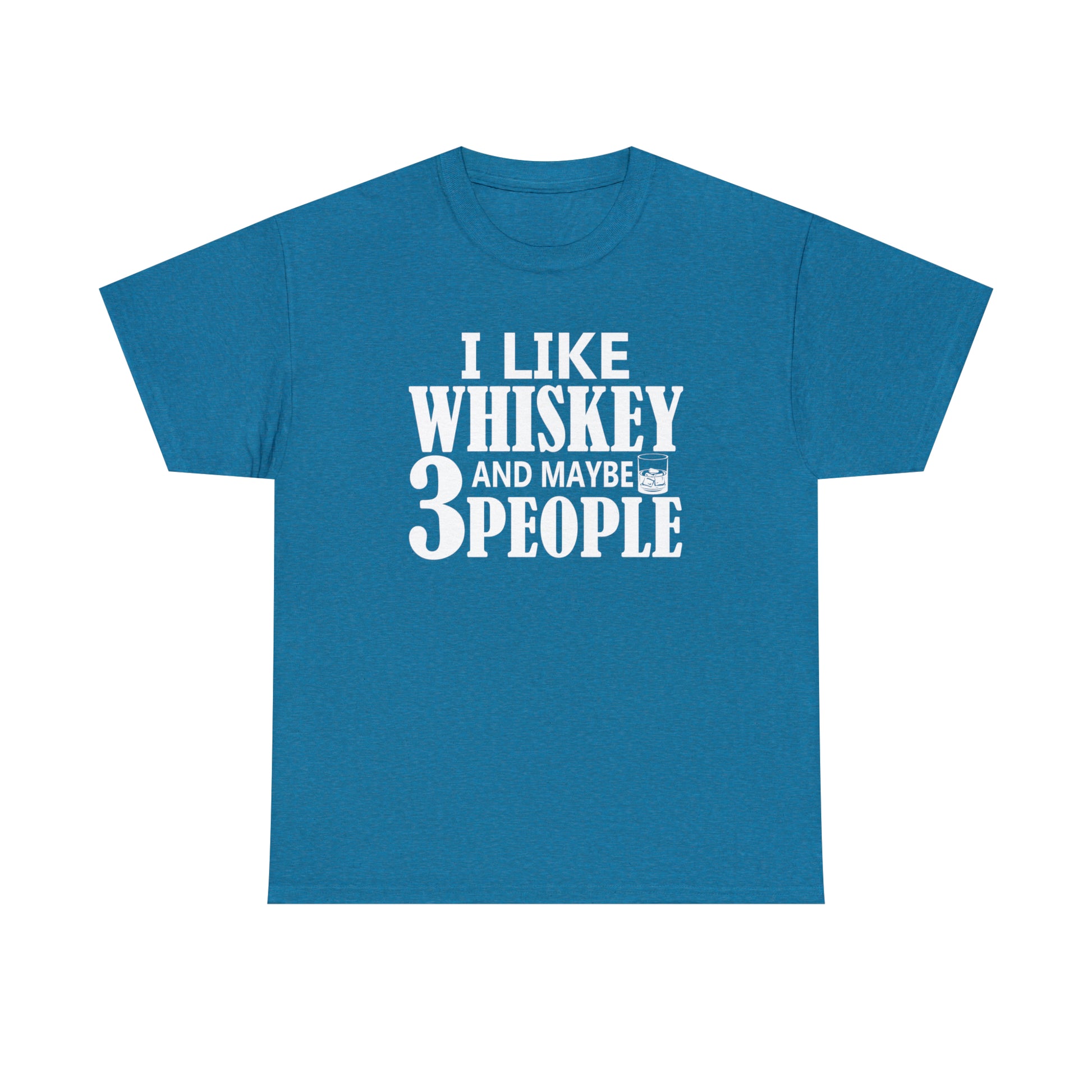 "I Like Whiskey & Like 3 People" T-Shirt - Weave Got Gifts - Unique Gifts You Won’t Find Anywhere Else!