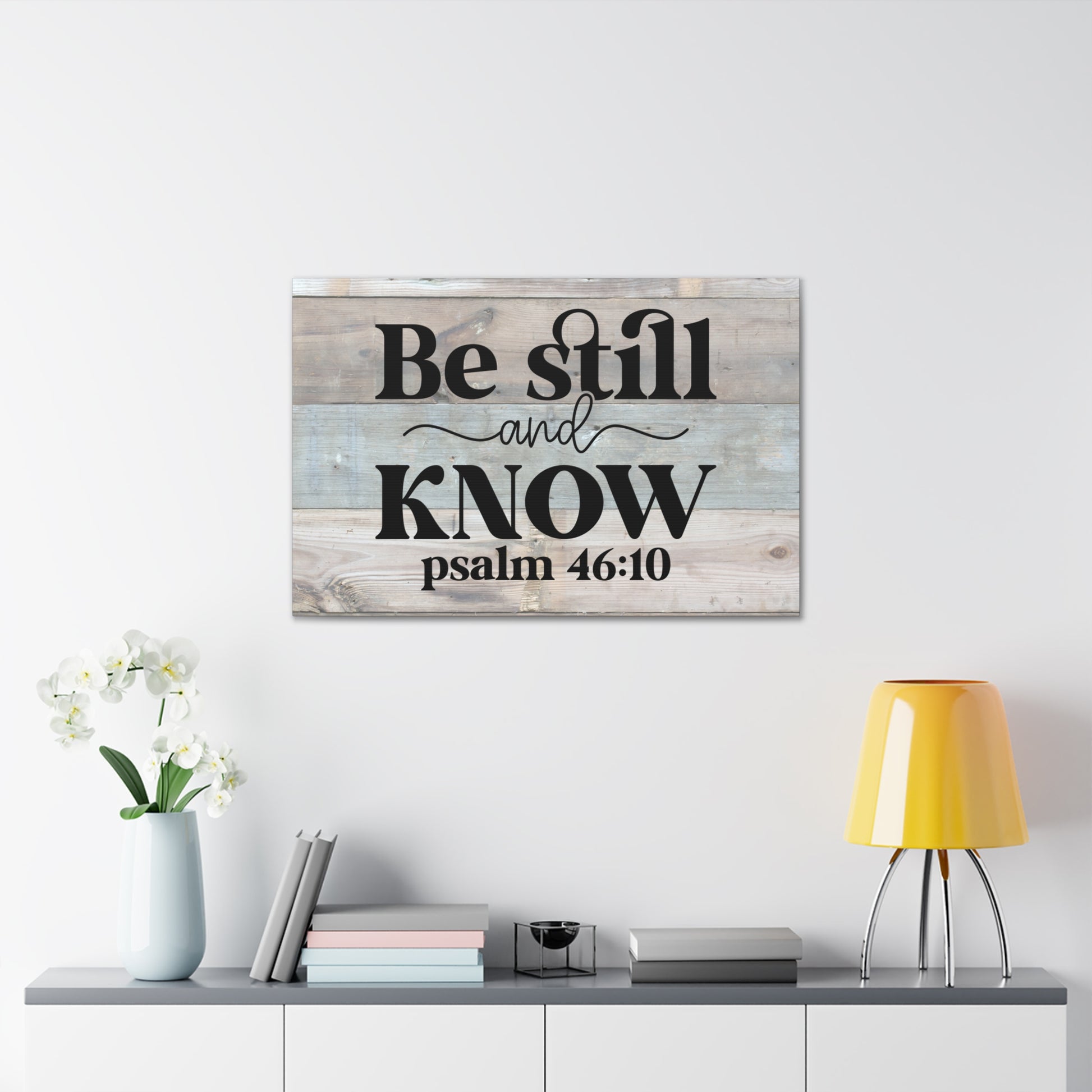 "Be Still And Know" Canvas Wall Art - Weave Got Gifts - Unique Gifts You Won’t Find Anywhere Else!