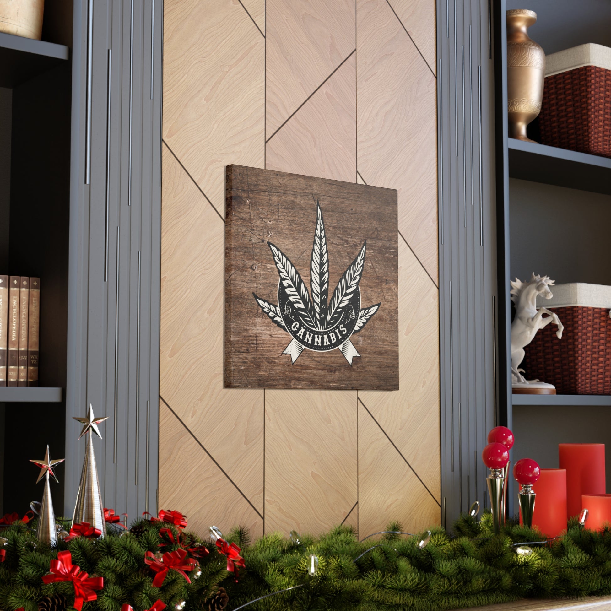 "Vintage Cannabis" Wall Art - Weave Got Gifts - Unique Gifts You Won’t Find Anywhere Else!
