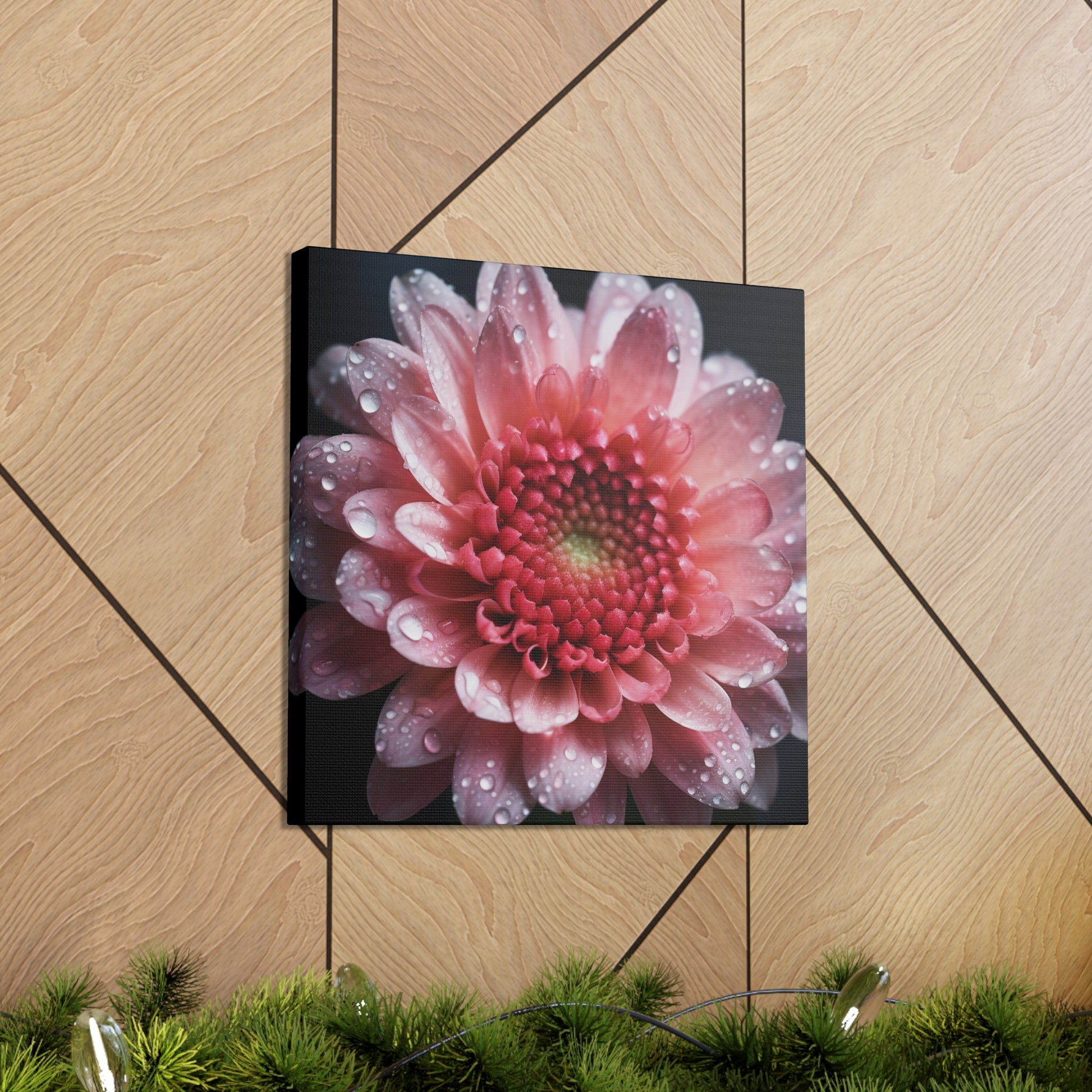 "Beautiful Pink Flower Up Close" Wall Art - Weave Got Gifts - Unique Gifts You Won’t Find Anywhere Else!