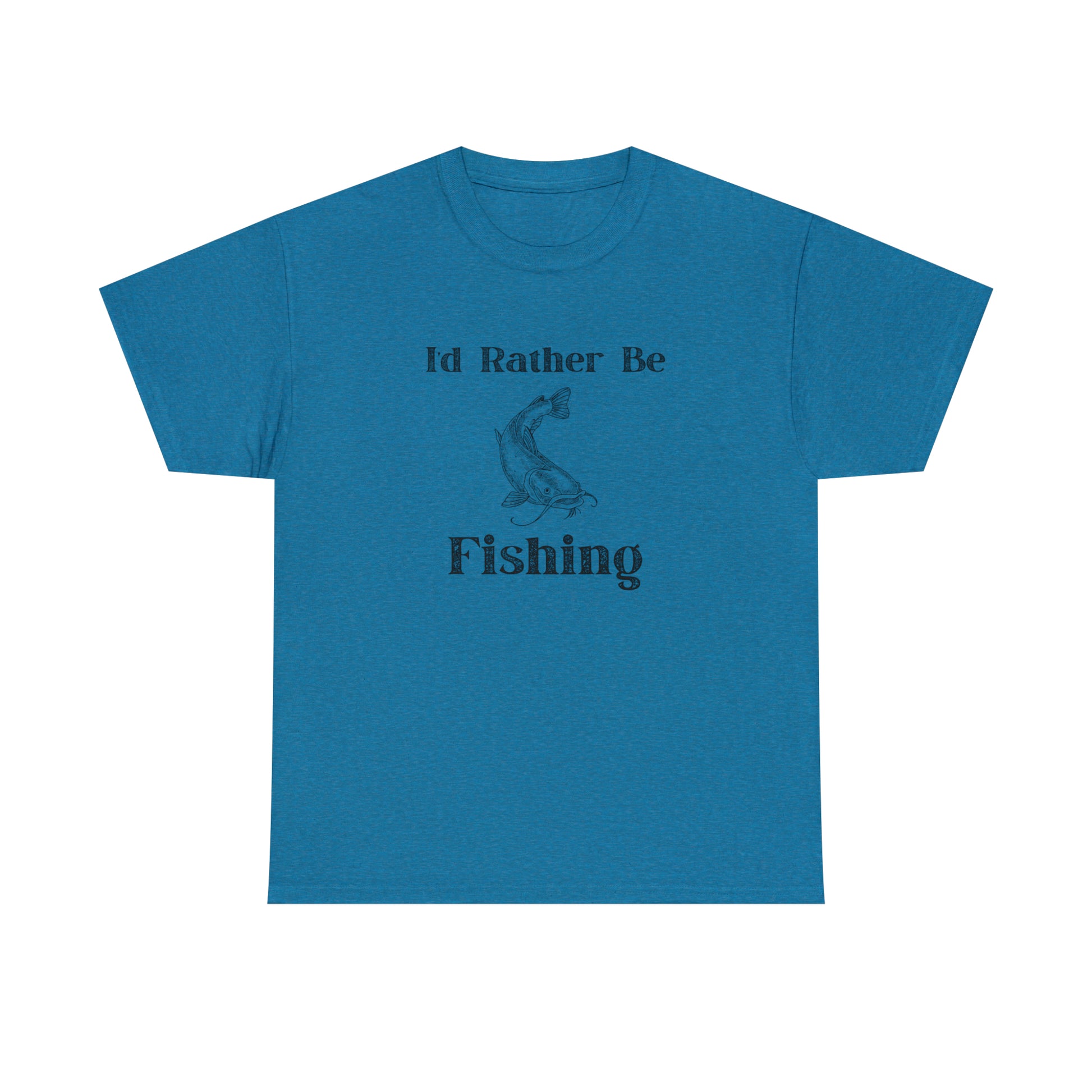 "Id Rather Be Fishing" T-Shirt - Weave Got Gifts - Unique Gifts You Won’t Find Anywhere Else!