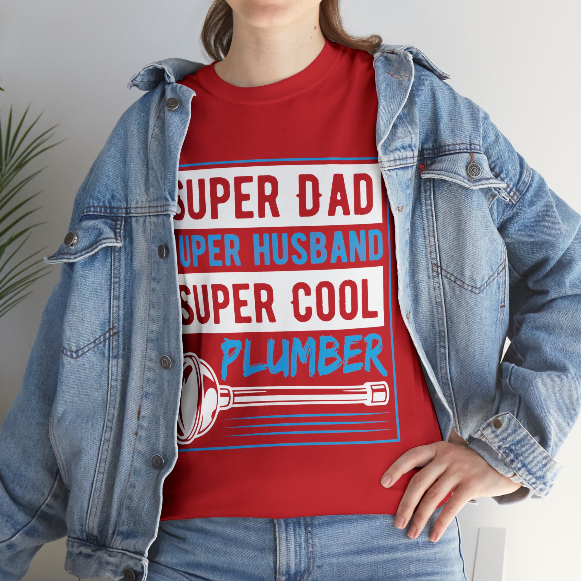 "Super Dad, Super Husband, Super Plumber" T-Shirt - Weave Got Gifts - Unique Gifts You Won’t Find Anywhere Else!