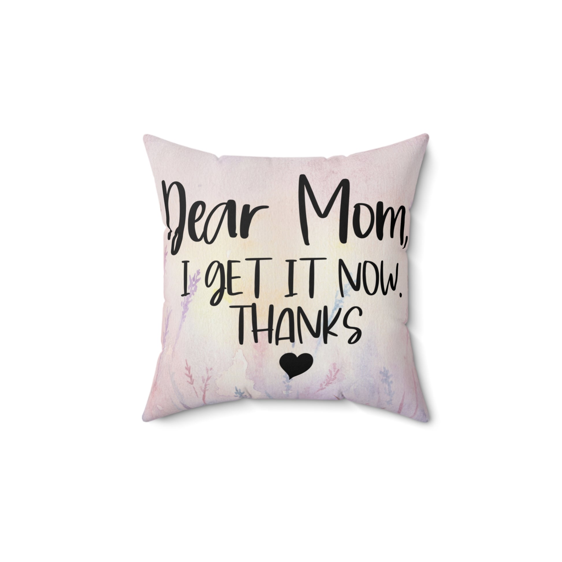 "Dear Mom" Throw Pillow - Weave Got Gifts - Unique Gifts You Won’t Find Anywhere Else!