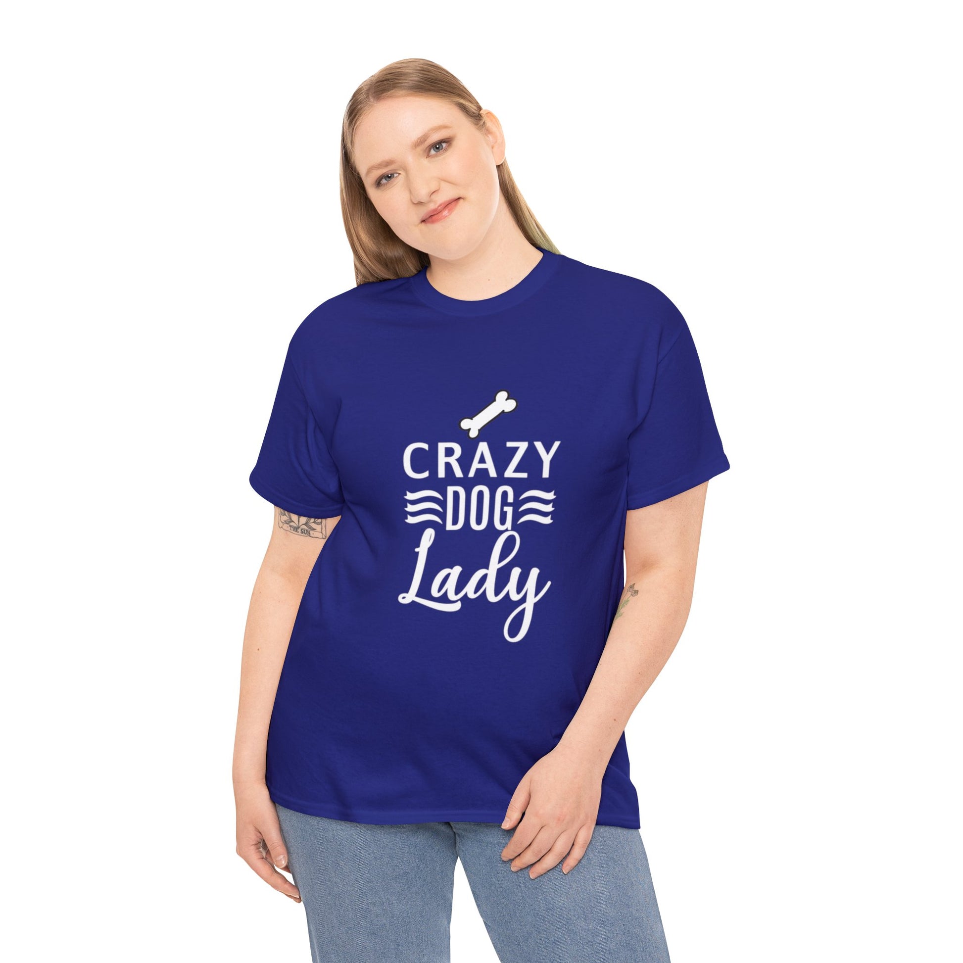 "Crazy Dog Lady" Women's T-Shirt - Weave Got Gifts - Unique Gifts You Won’t Find Anywhere Else!