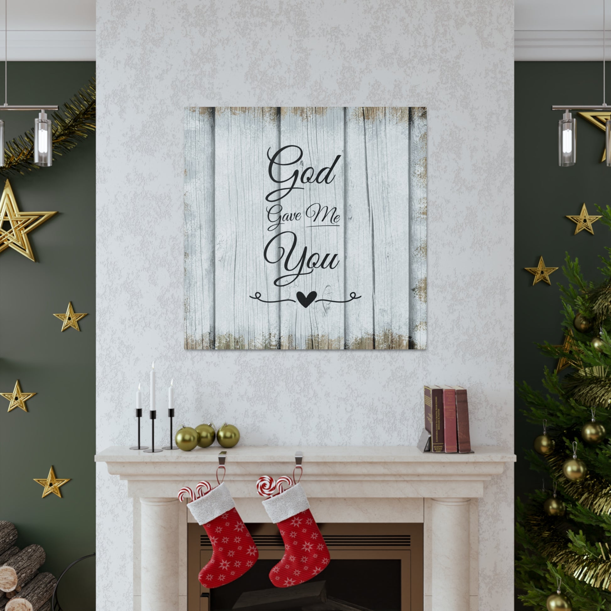 "God Gave Me You" Wall Art - Weave Got Gifts - Unique Gifts You Won’t Find Anywhere Else!