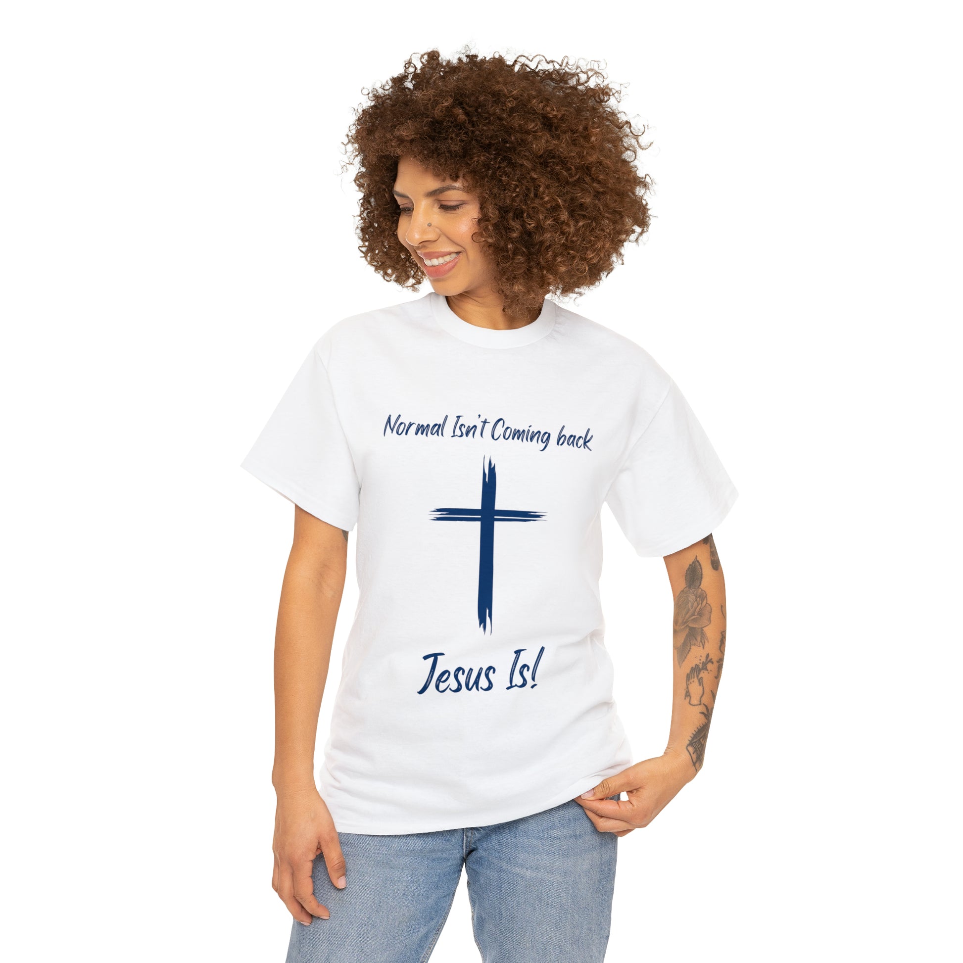 "Normal Isn't Coming Back, Jesus Is" T-Shirt - Weave Got Gifts - Unique Gifts You Won’t Find Anywhere Else!