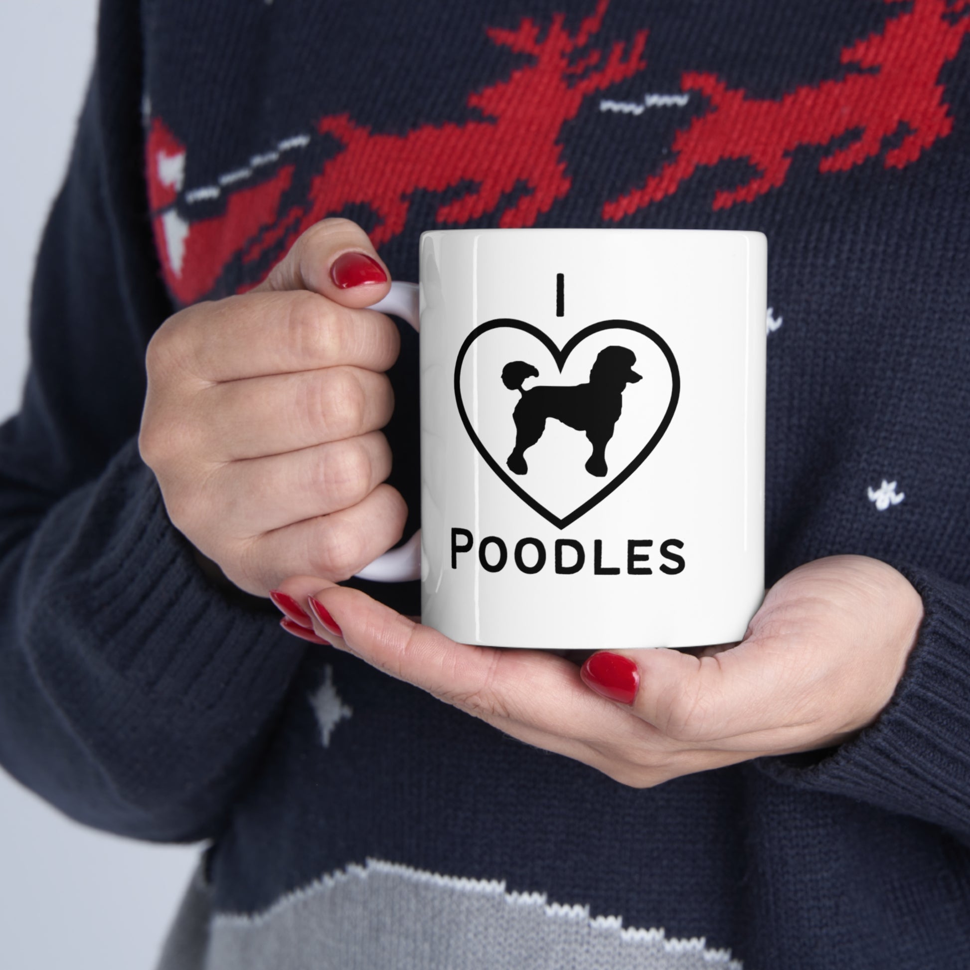 "I Love Poodles" Coffee Mug - Weave Got Gifts - Unique Gifts You Won’t Find Anywhere Else!