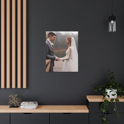 "Wedding Day" Custom Photo Wall Print - Weave Got Gifts - Unique Gifts You Won’t Find Anywhere Else!