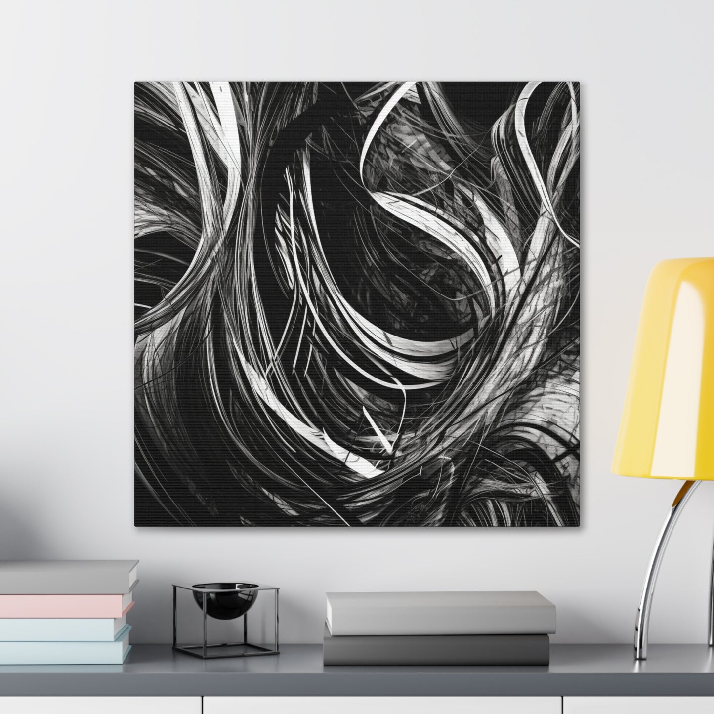 "Black & White Abstract" Wall Art - Weave Got Gifts - Unique Gifts You Won’t Find Anywhere Else!