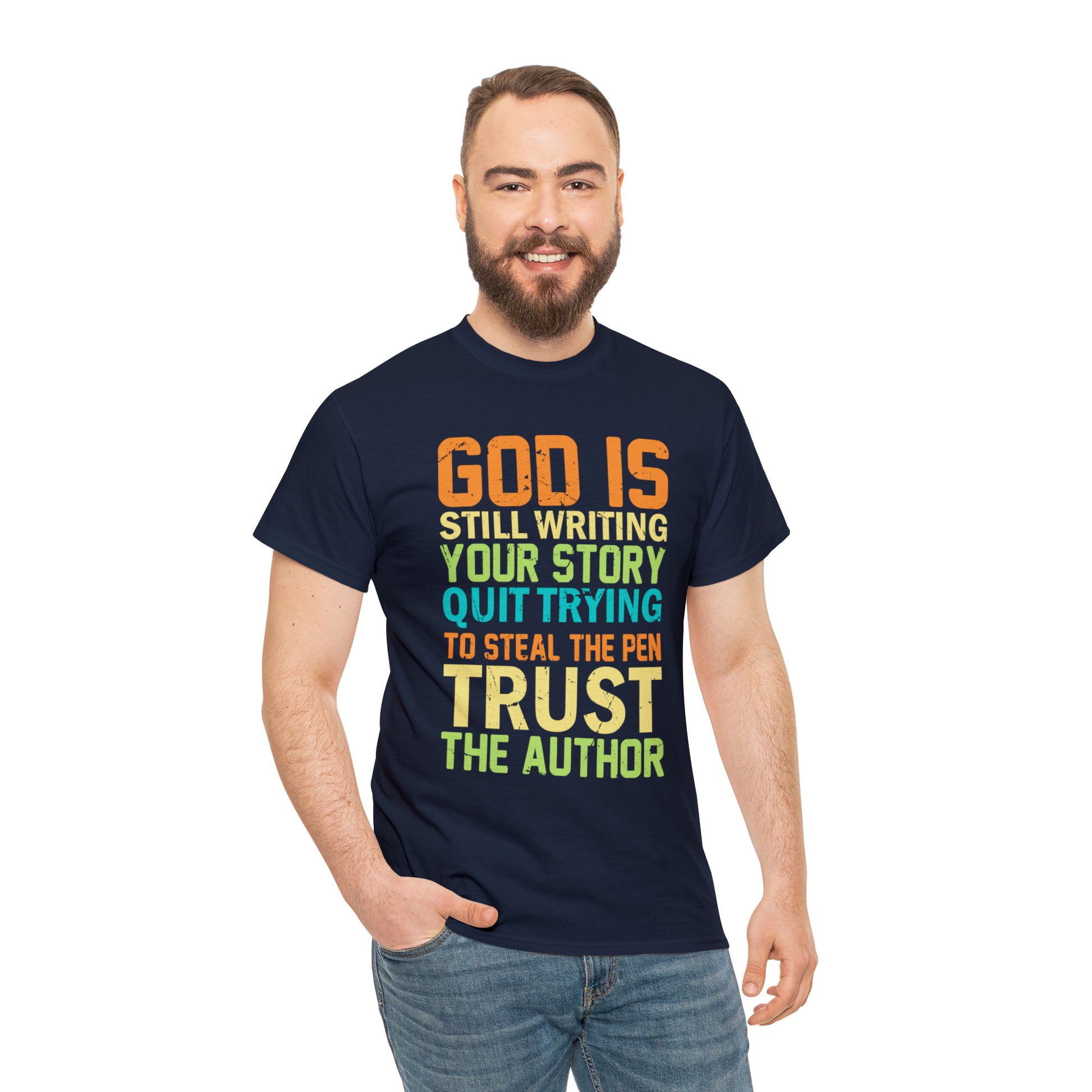 "God Is Still Writing Your Story" T-Shirt - Weave Got Gifts - Unique Gifts You Won’t Find Anywhere Else!