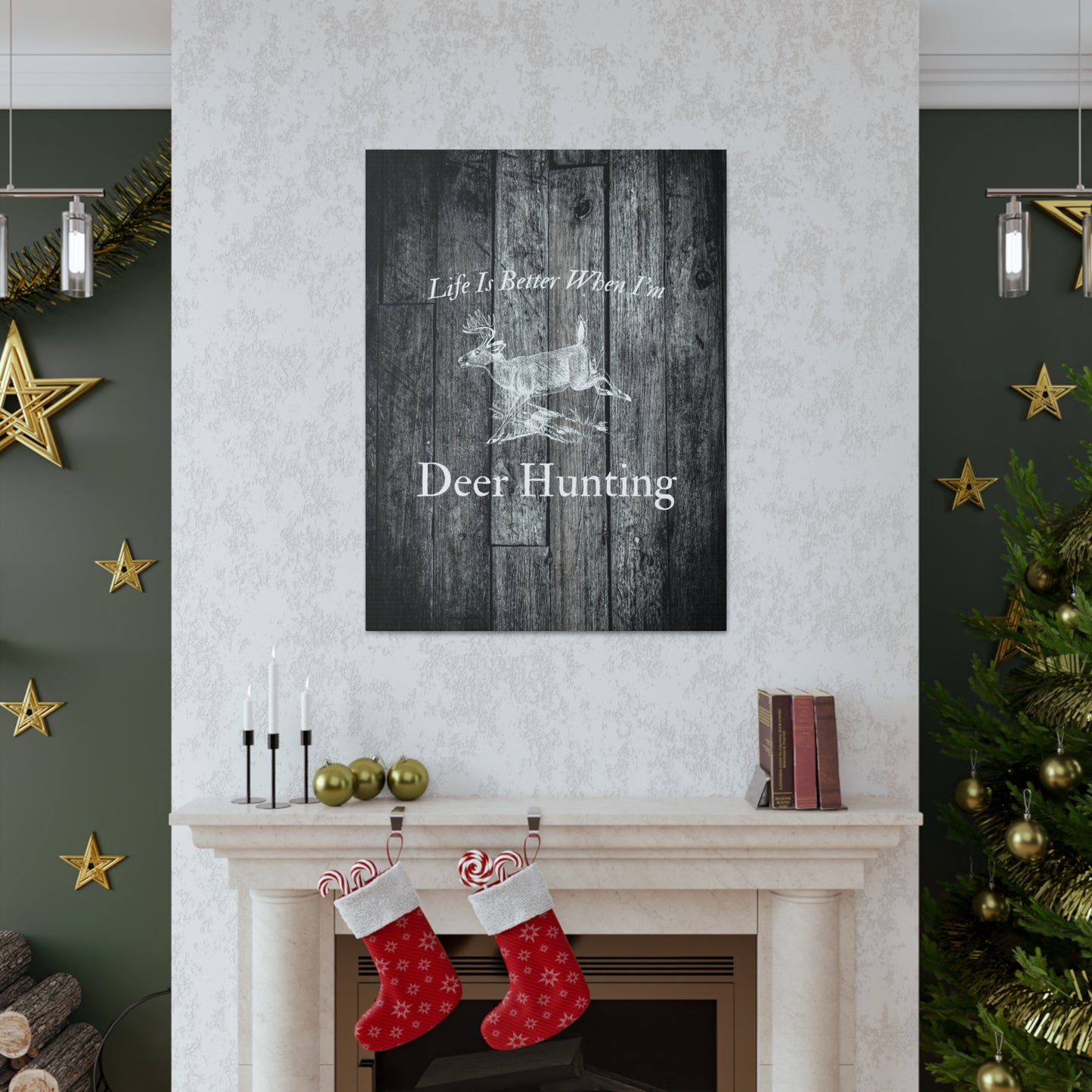 "Life Is Better When I'm Deer Hunting" Wall Décor - Weave Got Gifts - Unique Gifts You Won’t Find Anywhere Else!