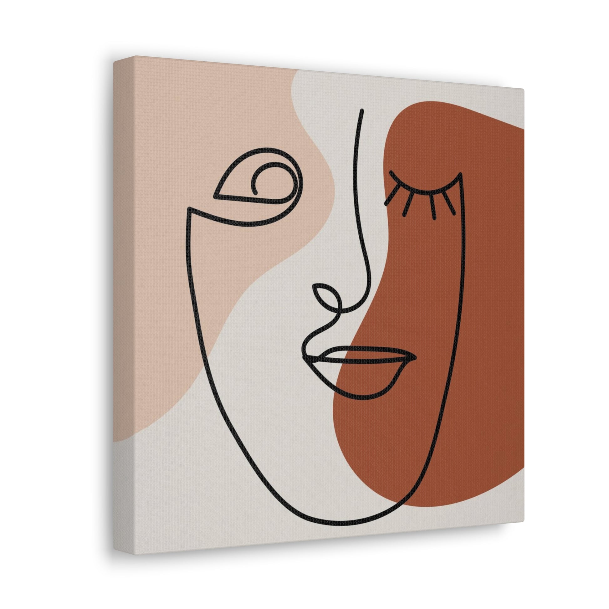 "Abstract Face Art" Wall Sign - Weave Got Gifts - Unique Gifts You Won’t Find Anywhere Else!