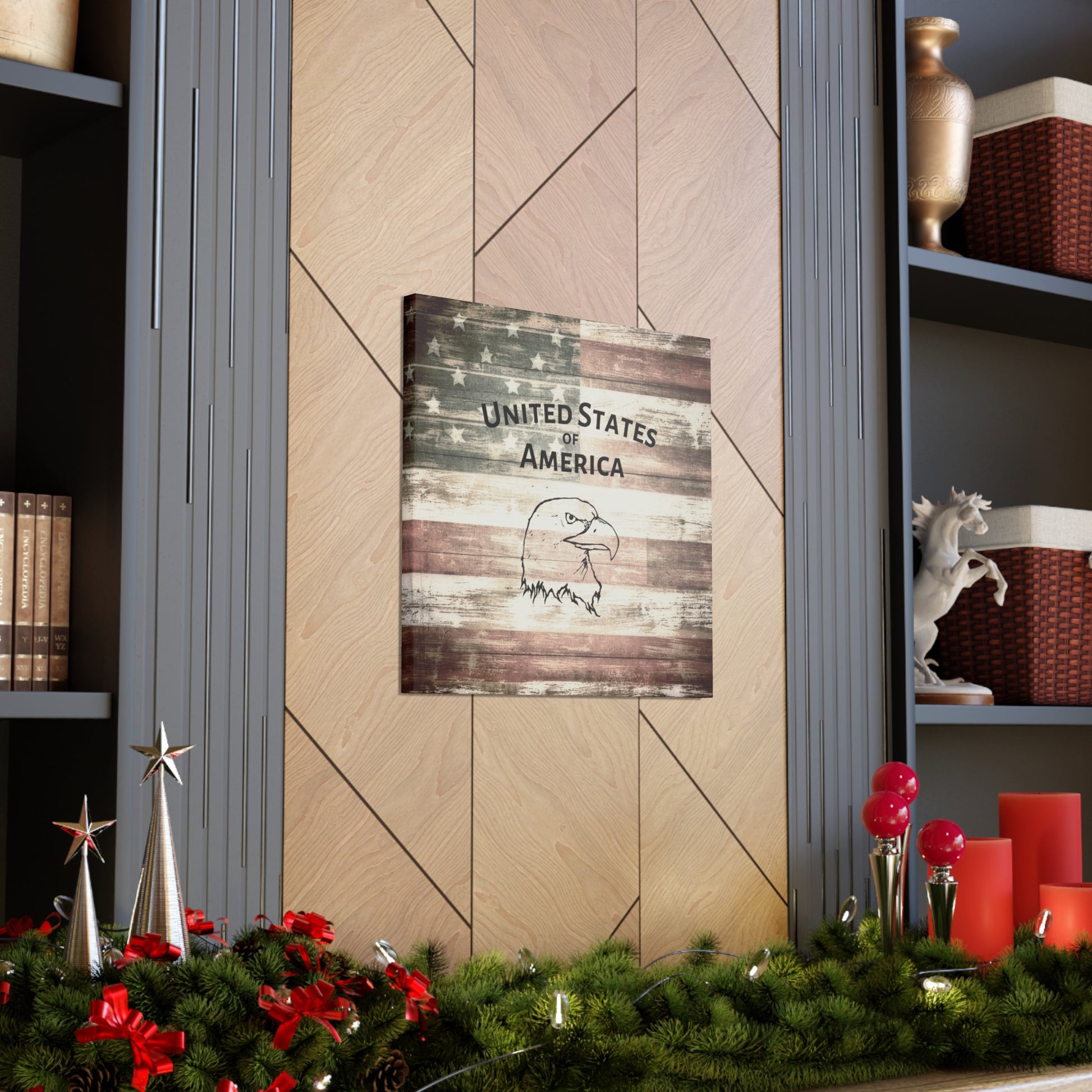"United States Of America" Wall Art - Weave Got Gifts - Unique Gifts You Won’t Find Anywhere Else!