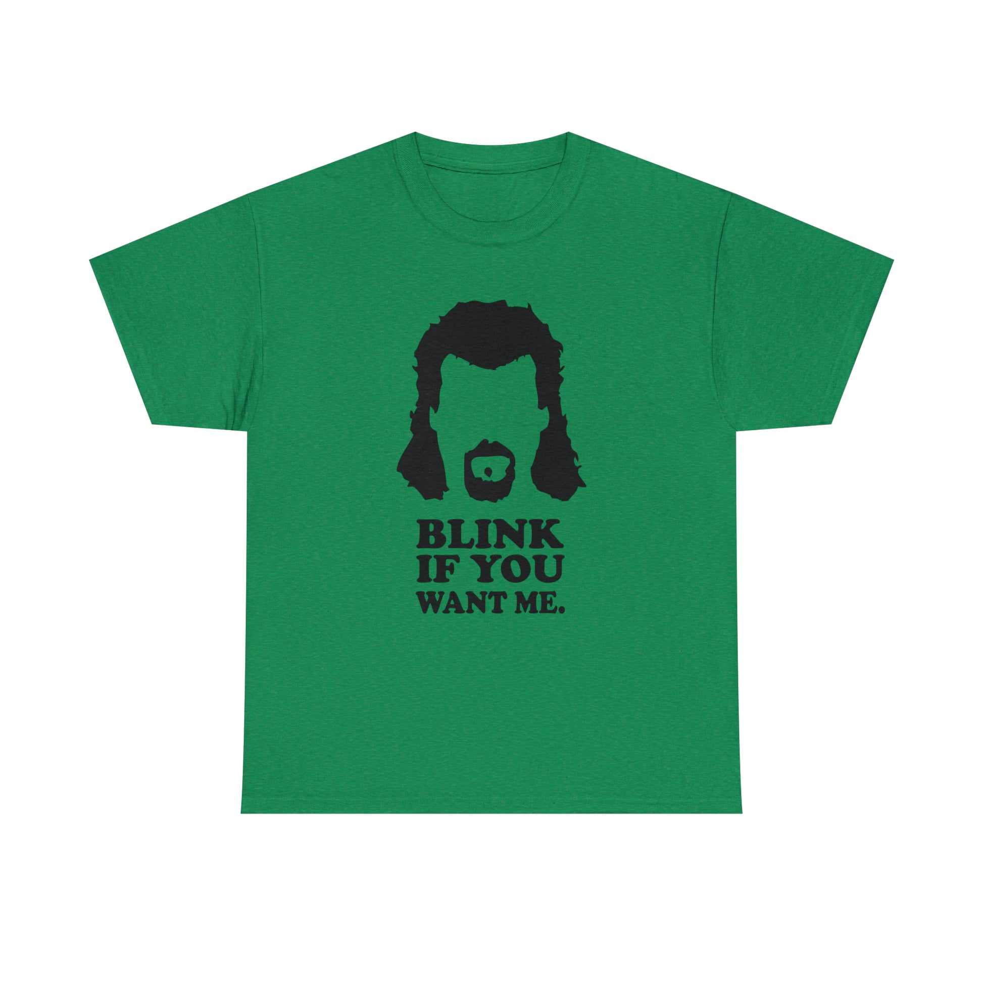 Mullet t-shirt featuring a bold graphic and funny text
