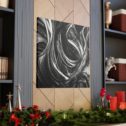 "Black & White Abstract" Wall Art - Weave Got Gifts - Unique Gifts You Won’t Find Anywhere Else!