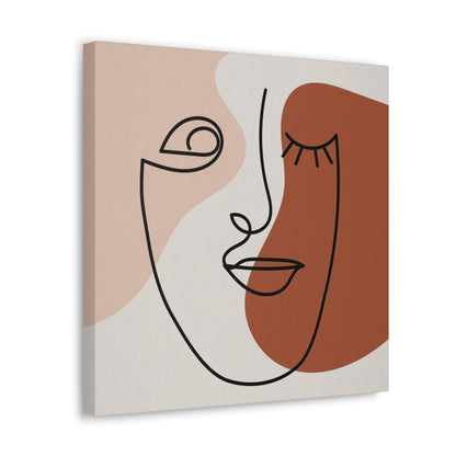 "Abstract Face Art" Wall Sign - Weave Got Gifts - Unique Gifts You Won’t Find Anywhere Else!