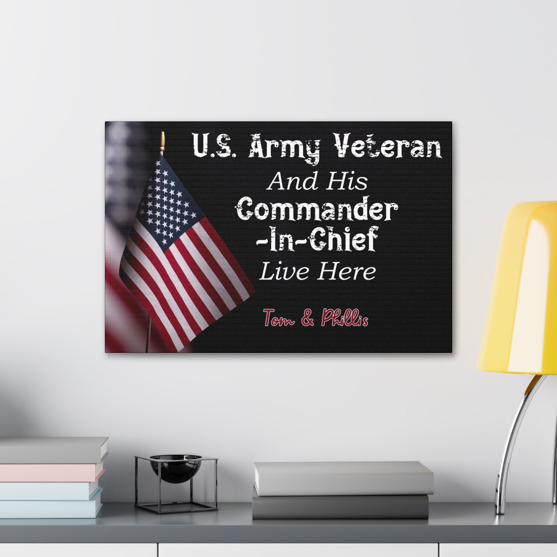 Custom "US Army Veteran" Wall Art - Weave Got Gifts - Unique Gifts You Won’t Find Anywhere Else!