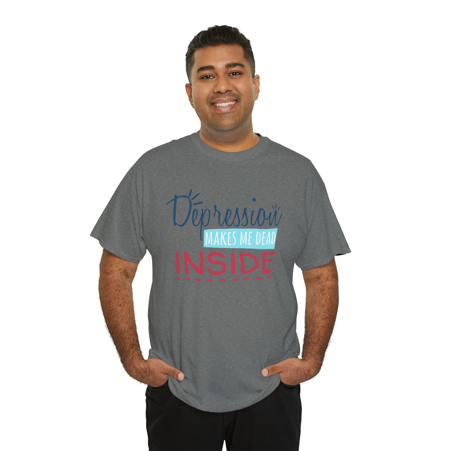 "Depression Makes Me Dead Inside" T-Shirt - Weave Got Gifts - Unique Gifts You Won’t Find Anywhere Else!