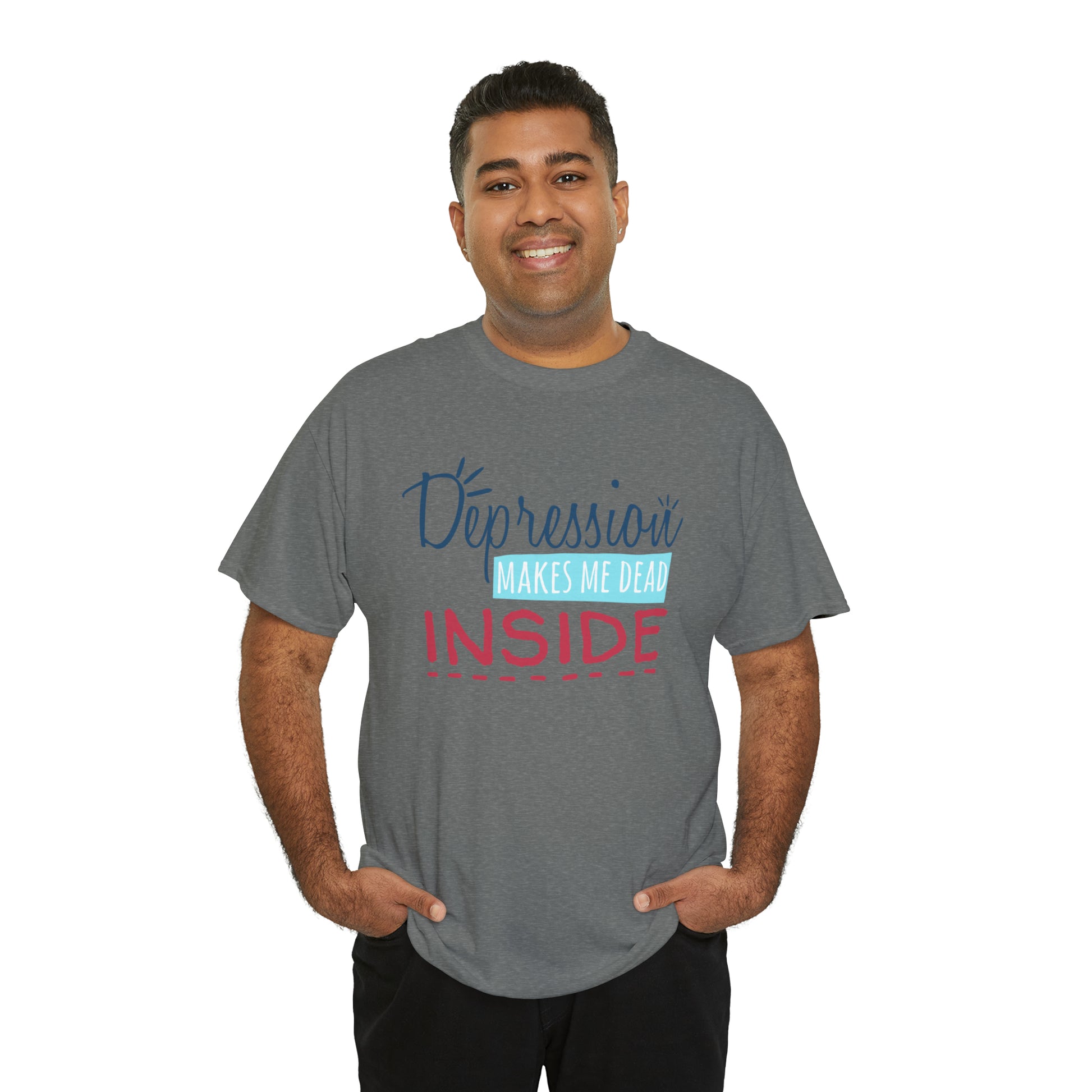 "Depression Makes Me Dead Inside" T-Shirt - Weave Got Gifts - Unique Gifts You Won’t Find Anywhere Else!